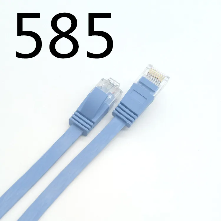 

MEIBAI 2018 Manufacturer Direct Selling Cat6 Flat Network Jump RJ-45 Anaerobic Copper High Speed Computer Connection Line99999