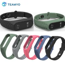 Teamyo Xiaomi mi Band 2 сменный ремешок для Xio mi band 2 ремешок для браслета mi Band 2 умный браслет аксессуары для браслета