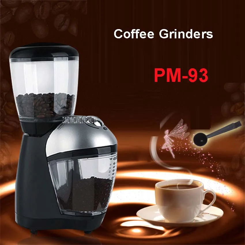PM 93 High Quality Cafetera 200W For Professional Power Burr Coffee