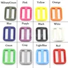 10pcs/lot 10mm/15mm/20mm/25mm Color Plastic Tri-Glides Slider Adjustable Buckle For Backpacks Straps Bag Dog Collar DIY Accessoy ► Photo 1/6