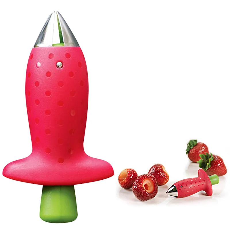 

Strawberry Huller Cherry Tomato Hole Fruit Leaf Remover Remove Tool Vegetable Cutter Tableware kitchen gadgets accessories