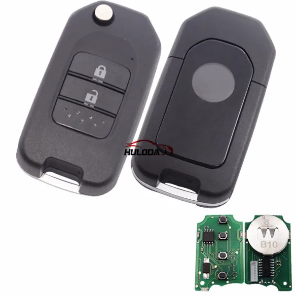 

For Honda style 2 button remote key B10-2 for KD300 and KD900 to produce any model remote