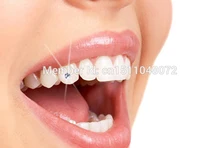 Bijoux de dents temporaires, cristaux autrichiens, dents de fantaisie, bijoux, 6 boîtes, collection nouveauté