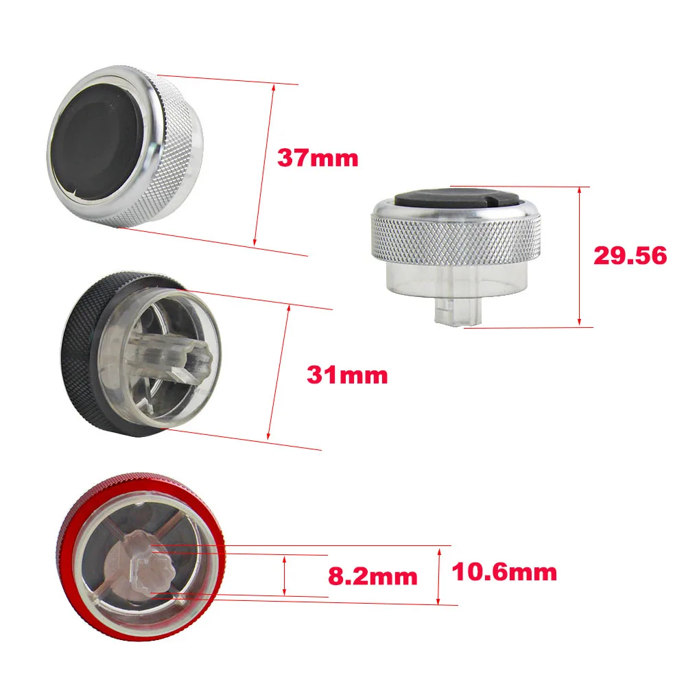 3 шт. регулятор нагрева кондиционера для FORD FOCUS 2 MK2 focus 3 MK3 Mondeo AC Ручка автомобиля для focus 2 focus 3