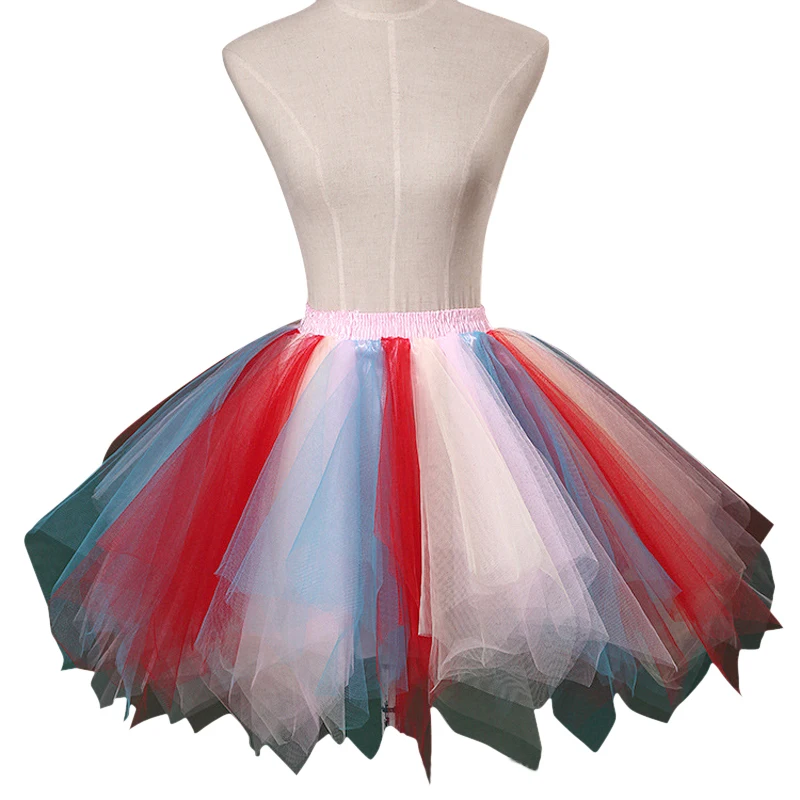 Laamei/милые стильные юбки летние юбки для девочек юбка-американка яркого цвета средней длины для свадебной фотосъемки, юбка средней длины
