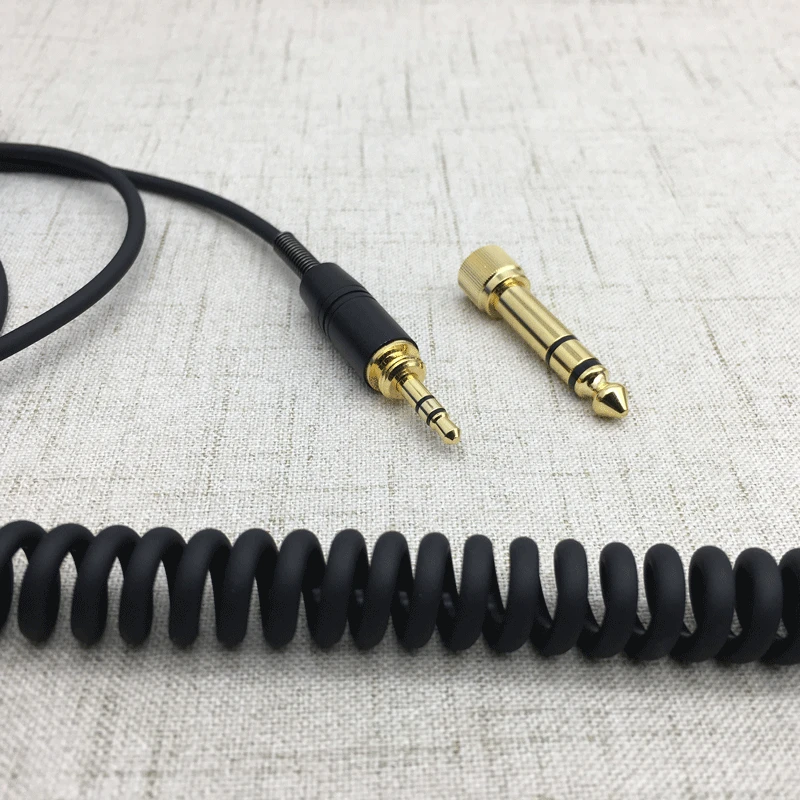 Новый пружинный кабель для наушников AKG K240 K702 Q701 K271 K267 K712 k550 mkiii аудиопровод
