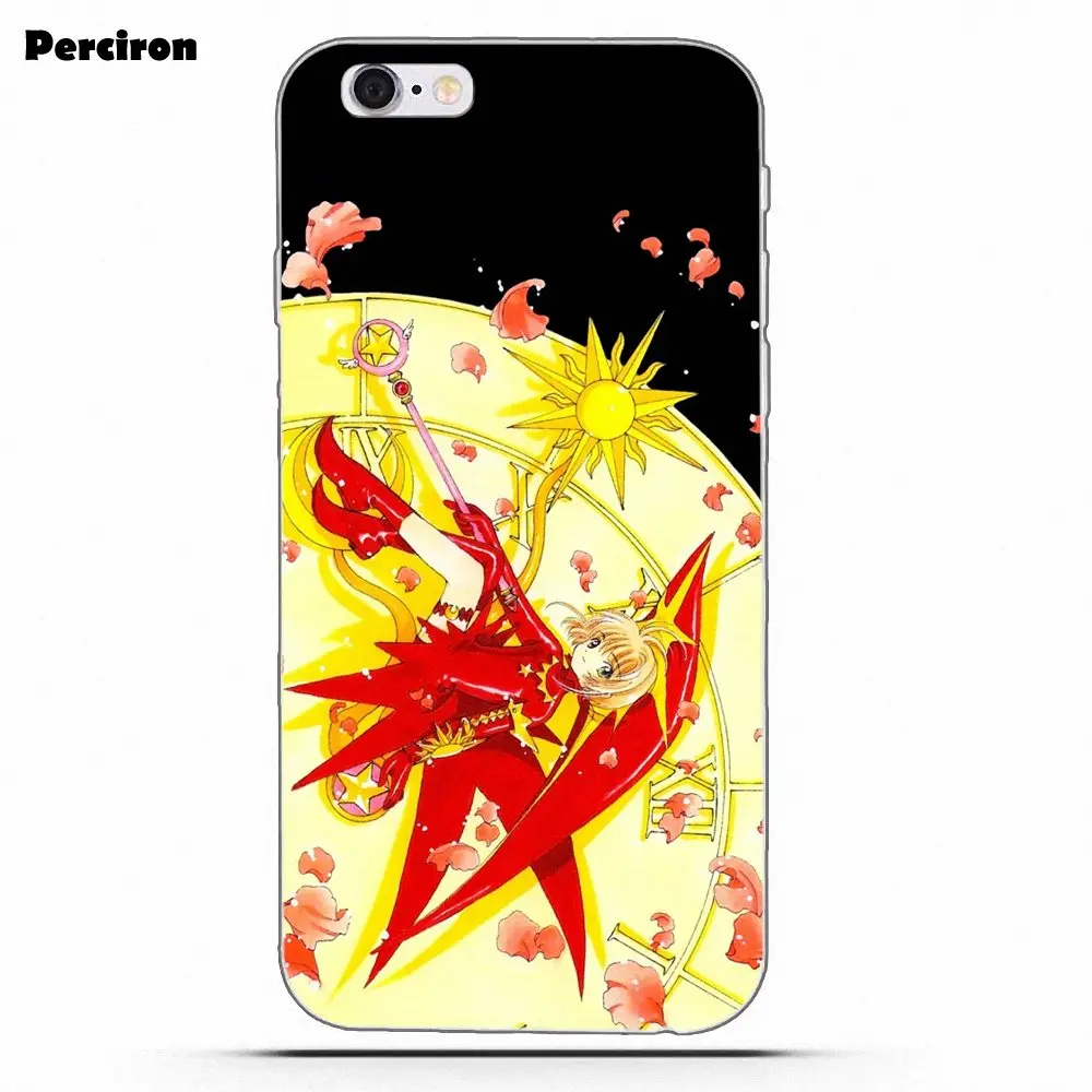 Мягкая коробка для звонков Xiaomi Redmi Note 2 3 3S 4 4A 4X 5 5A 6 6A Pro Plus Sakura Card Captor