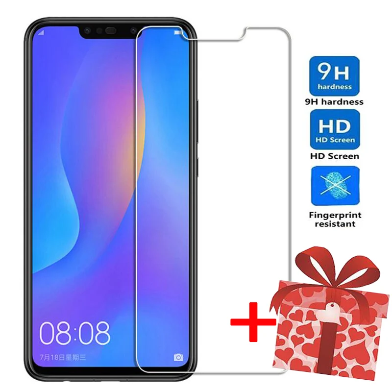 3 шт Премиум Закаленное стекло для huawei Nova 3i 4 Y7 Y5 Y6 Prime 2018 2019 Защитная пленка экрана |