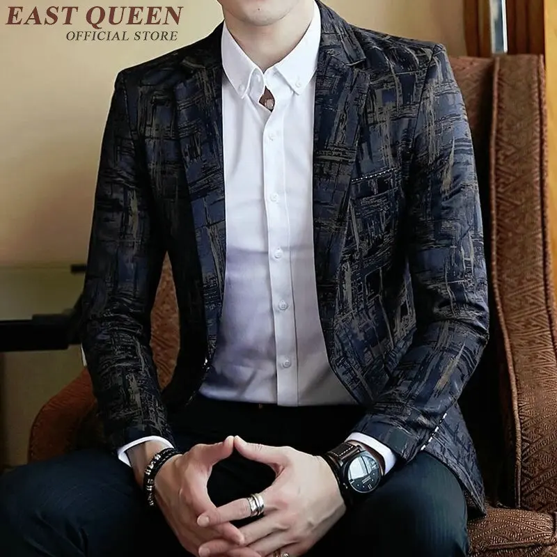 

Blazer male men business wedding blazer for men christmas suit dress jacket men latest coat pant designs KK2375