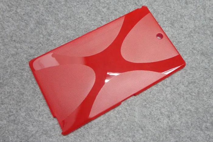 X Line ТПУ чехол, гелевый силиконовый чехол, кожаный резиновый чехол, чехол, сумка для sony Xperia Z3 8,0, планшет, компактный SGP621, SGP641, SGP611 - Цвет: Red