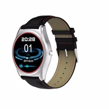 Наручные часы с пульсометром, носимые устройства, пульсометр, пульсометр, различные темы пользовательского интерфейса, металлический стиль, круглый экран, phonewatch