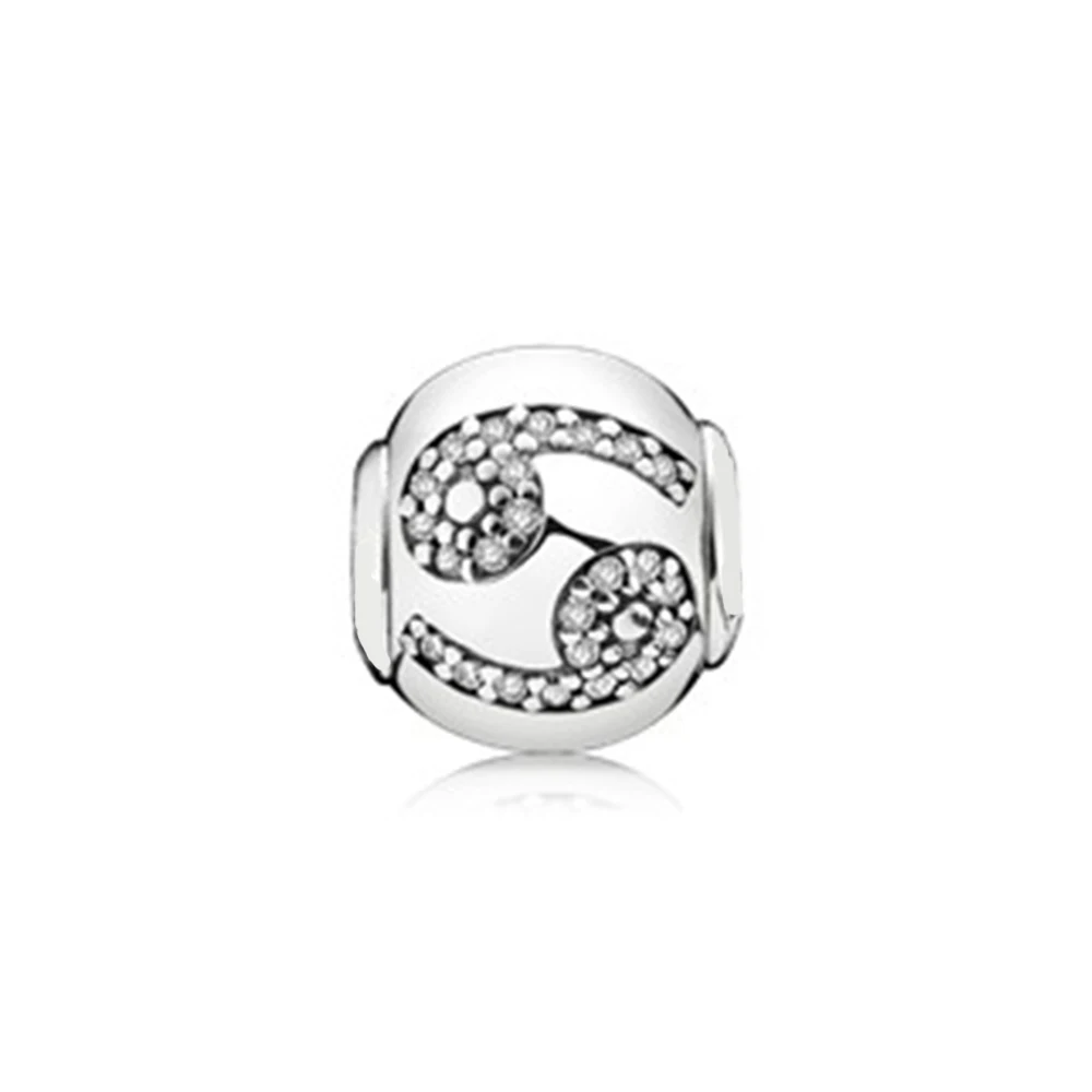 

Kristie 100% 925 Sterling Silver 1:1:796037cz Collection Of Cancer In Silver With Cubic Zirconia -series And Original Vintage Grail