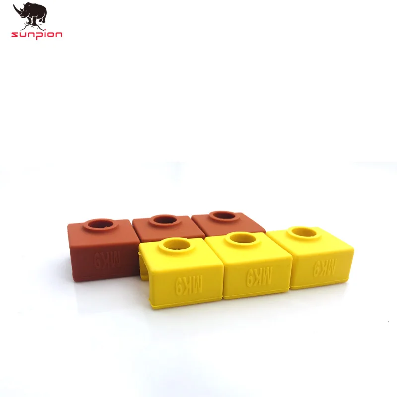 

3D Printer MK9 Silicone Sock Protective Silicone Sock Cover Case for Heater Block of Creality CR-10,10S,S4,S5 Anet A8 MK8.MK9