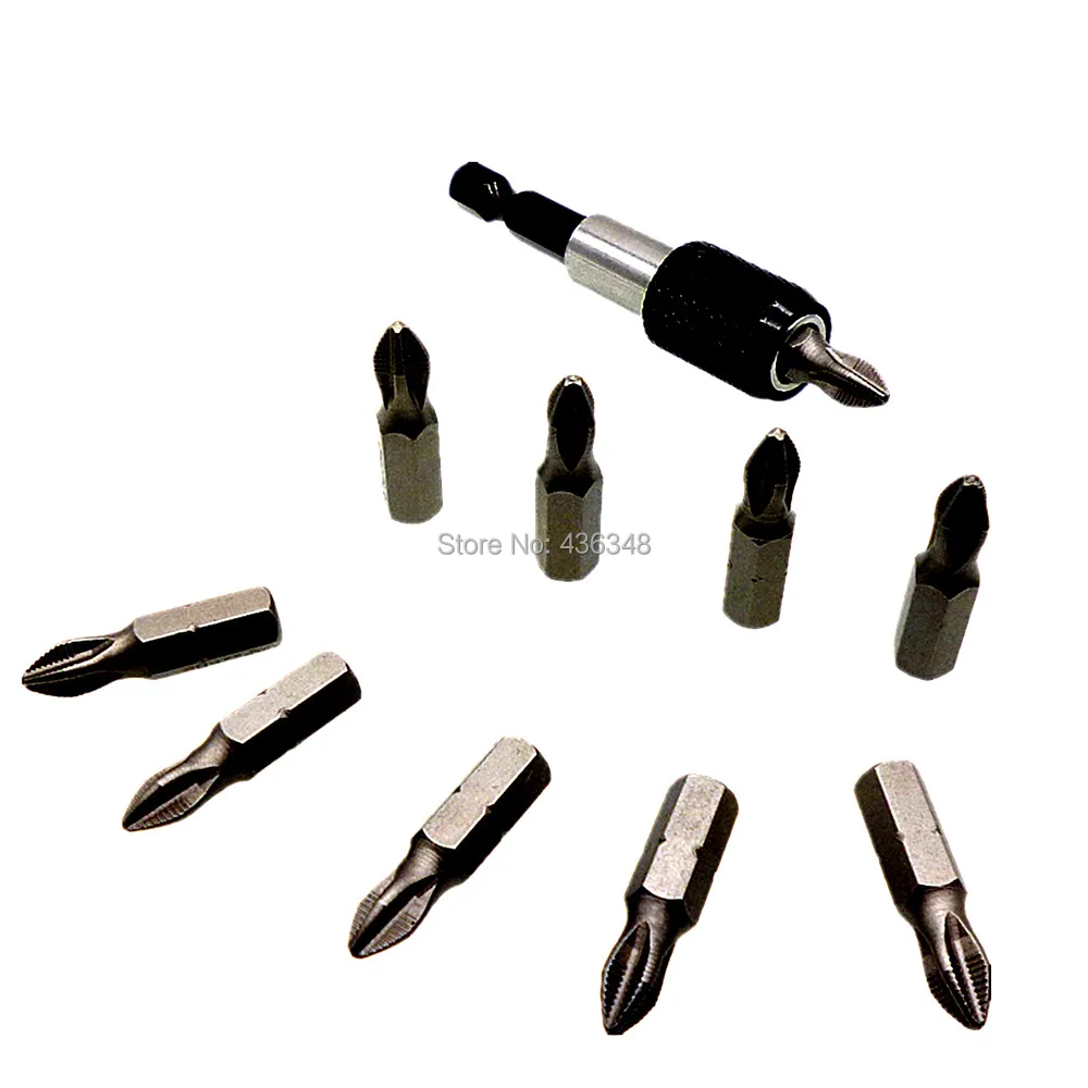 10pcs 25mm Phillips Ph2 Head Driver Bit Screwdriver Bits Screw Driver