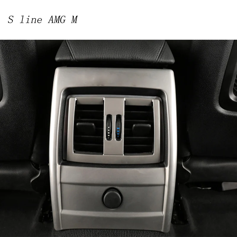 

Car Styling Center Console Air Outlet Air Conditioning Vent Decorative Covers Frame Stickers For BMW 3 4 Series 3GT F30 F32 F34