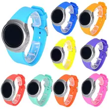 HIPERDEAL носимые устройства умные аксессуары роскошный силиконовый для часов Ремешок для samsung Galaxy gear S2 SM-R720 JAN10