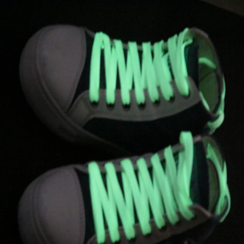 3pair sport luminous shoelace glow in the dark color
