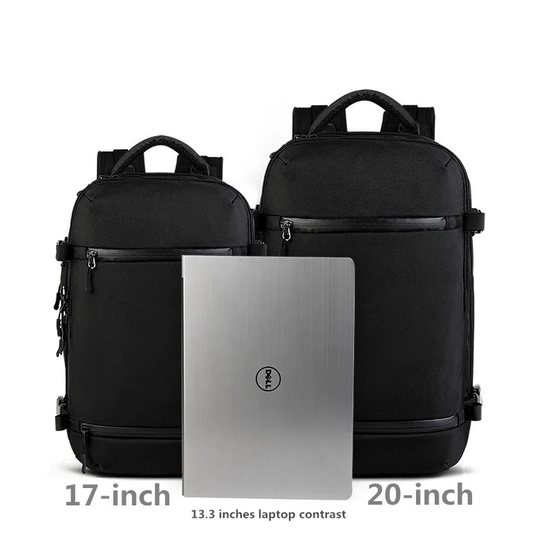 Рюкзак ozuko для мужчин, ноутбук, женский рюкзак, 17,3 дюймов, школьная сумка, большая вместительность, багажные сумки, повседневный рюкзак, дорожная сумка, городской рюкзак