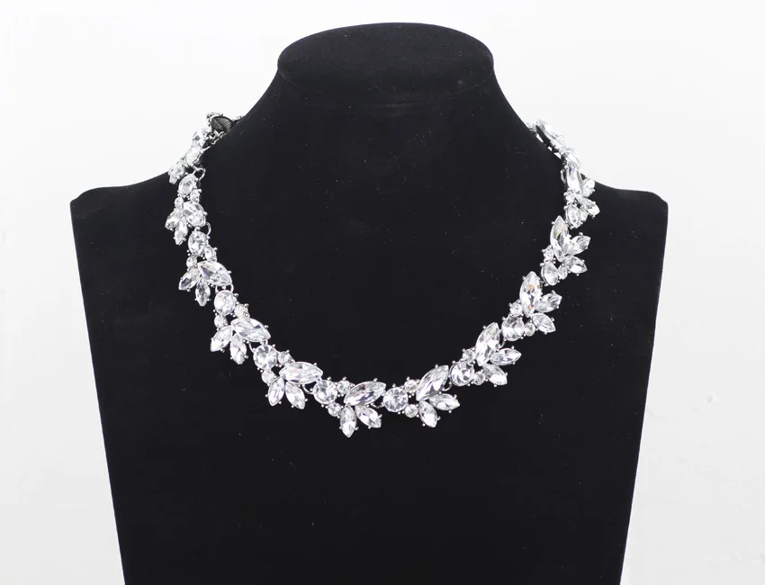 Женское Ожерелье чокер в стиле ретро с австрийскими кристаллами|necklace cz|necklace
