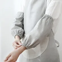 

Men's and women's Japanese long work sleeves thick anti-fouling clean long sleeves dirty