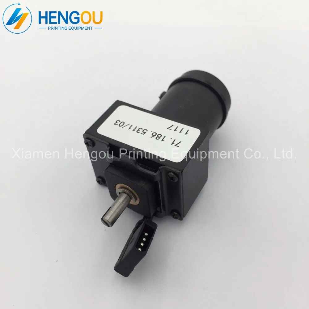 offset printing parts motor heidelberg 71.186.5311, ink key motor for SM74 heidelberg offset printing parts motor heidelberg 71.186.5311, ink key motor for SM74 heidelberg