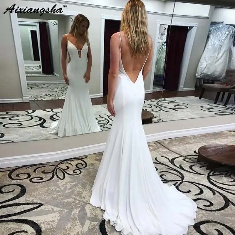 long white prom dresses 2018