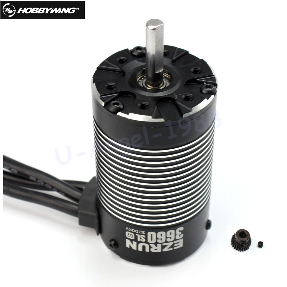 Оригинальный двигатель Hobbywing EZRUN 3660 G2 4600KV /4000KV/3200KV регулятор скорости бесщеточный для 1/10 Car Truck|motor for|brushless