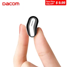 Dacom k8 Mono cordless earbuds hidden invisible earpiece micro mini wireless headset bluetooth earphone headphone for phone