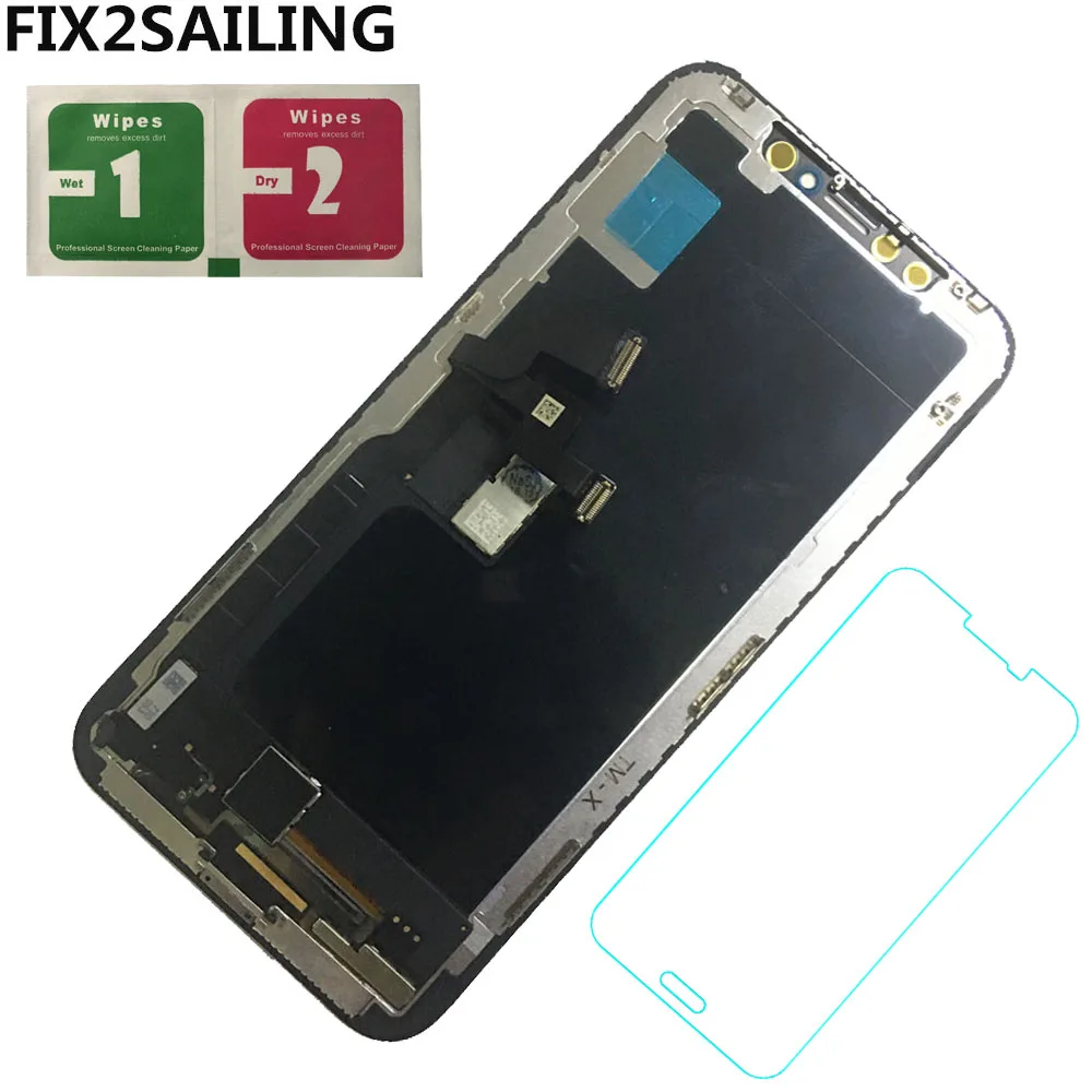 

Lcds For iPhone X NEW 1:1 Perfectly Super TFT LCD Display Touch Screen Digitizer Assembly Replacement 5.8 inch