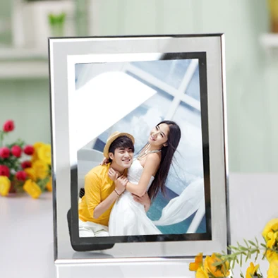 Элегантная стеклянная фоторамка креативная простая украшение дома|glass photo frame|photo