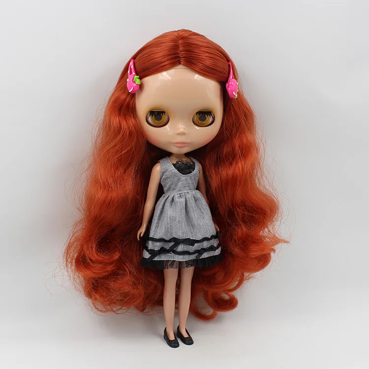 Кукла Nude Blyth № BL1027232 для вермейла волос без челки жжение кожи фабрика Blyth