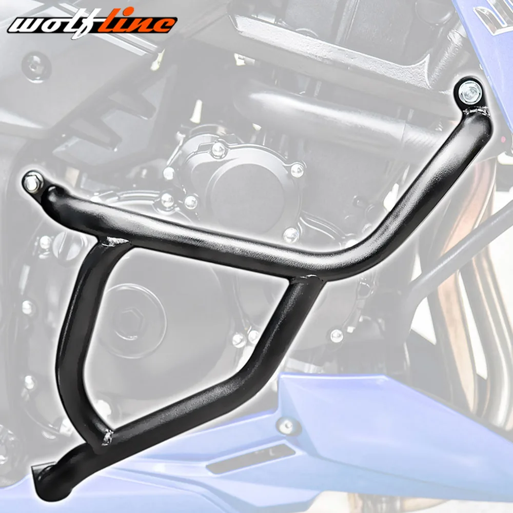

WOLF LINE Motorcycle Protector for SUZUKI GSX S750 2017 Engine Protetive Guard Crash Bar GSX-S 750 Stunt Cage PRO #MatBlack