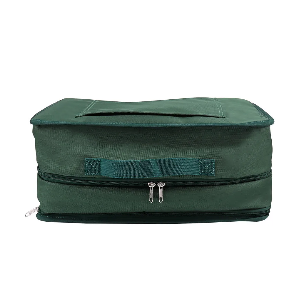 

Portable organizer storage bag Luggage System Hanging Travel Shelves 3 Layer Storage Bag Organizer wardrobe #ZS