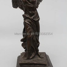 1" Western Art Бронзовая скульптура Мраморный Безголовый Belle Энджелл скульптура Статуя