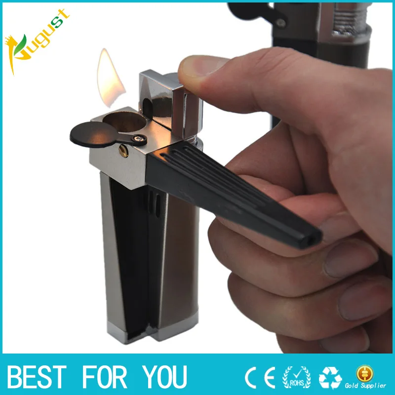 

2018 Multifunction Style Smoking Pipe With Cigarette Lighters Creative Metal Tube Lighter No Gas Cigarette Accessories