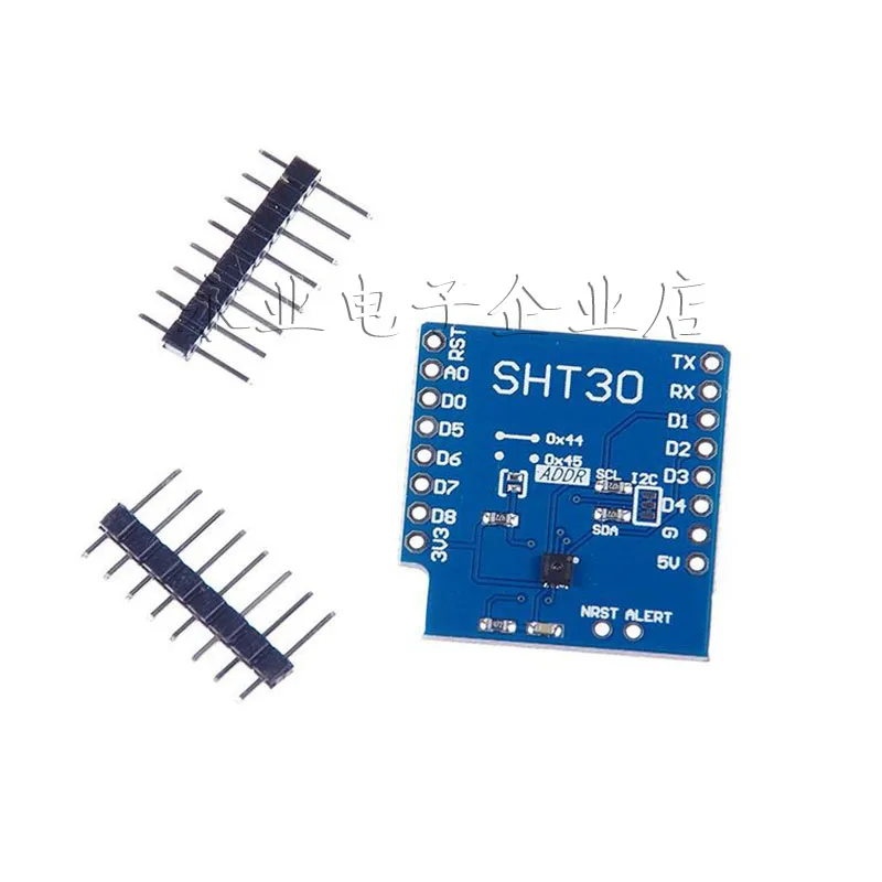 

SHT30 temperature and humidity sensor module I2C communication temperature and humidity extended version FOR D1 MINI