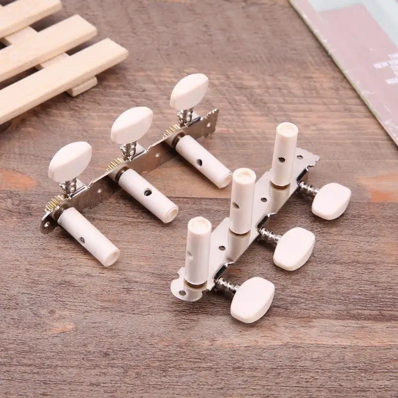 1 Pair Left Right Classical Guitar String Tuning Pegs Machine Heads Tuners Keys Part 3L3R Professional Guitar Parts Accessories