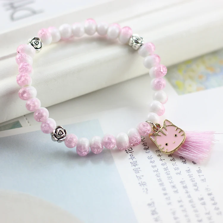 Cute animal wrap bracelets&Bangles Bohemia Ceramic Charm Bracelets for