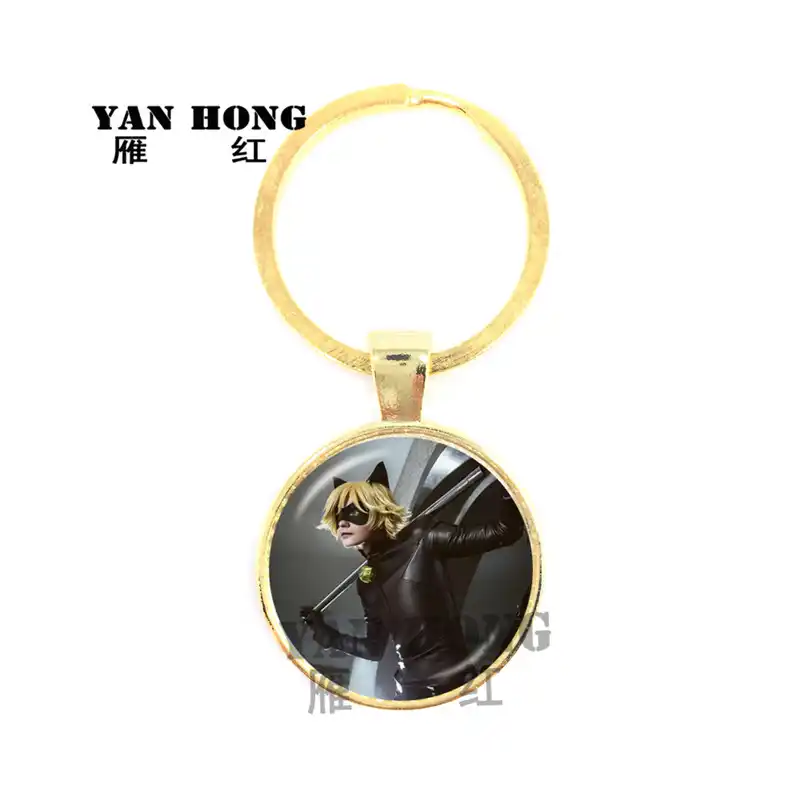 2019 замечательный любовь зверь брелок Адриен и маринетт номера прекрасный Орен аниме вешалка брелок леди ошибка Kat Нуар брелок на подарок