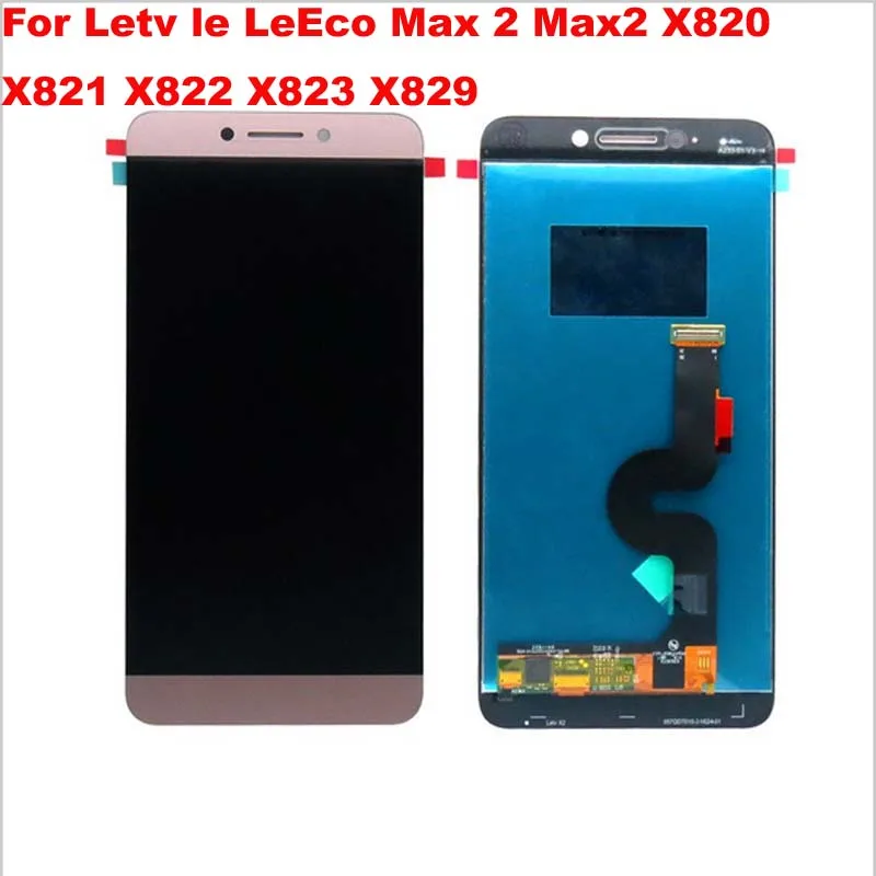 Для le LeEco Max 2 Max2 X820 X821 X822 X829 ЖК-экран+ сенсорная панель дигитайзер Замена для Letv x823 серый