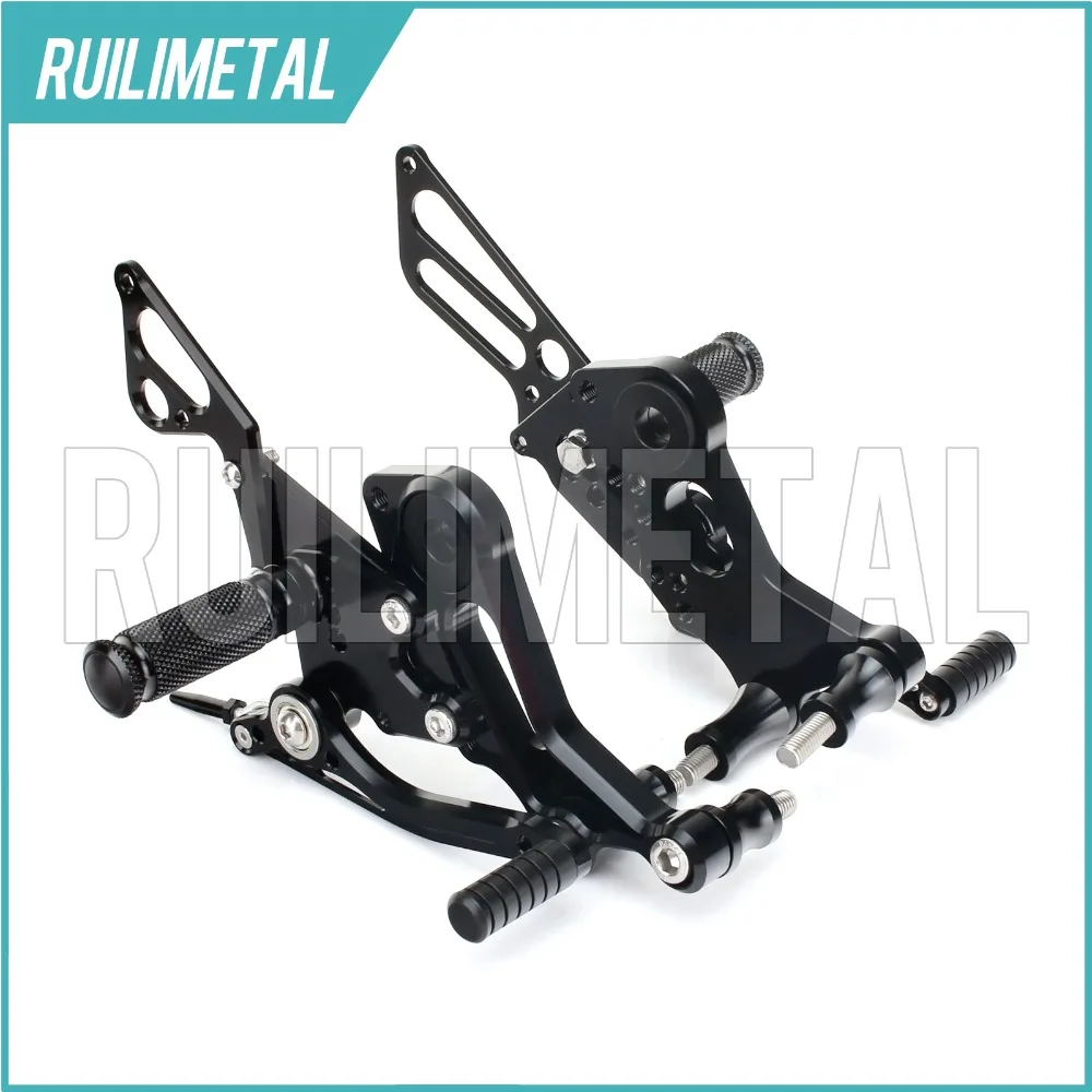 

New CNC Adjustable Rearsets Rear set Footpeg Footpegs Foot Rests Footrest For DUCATI Monster 696 2010-2016 11 12 13 14