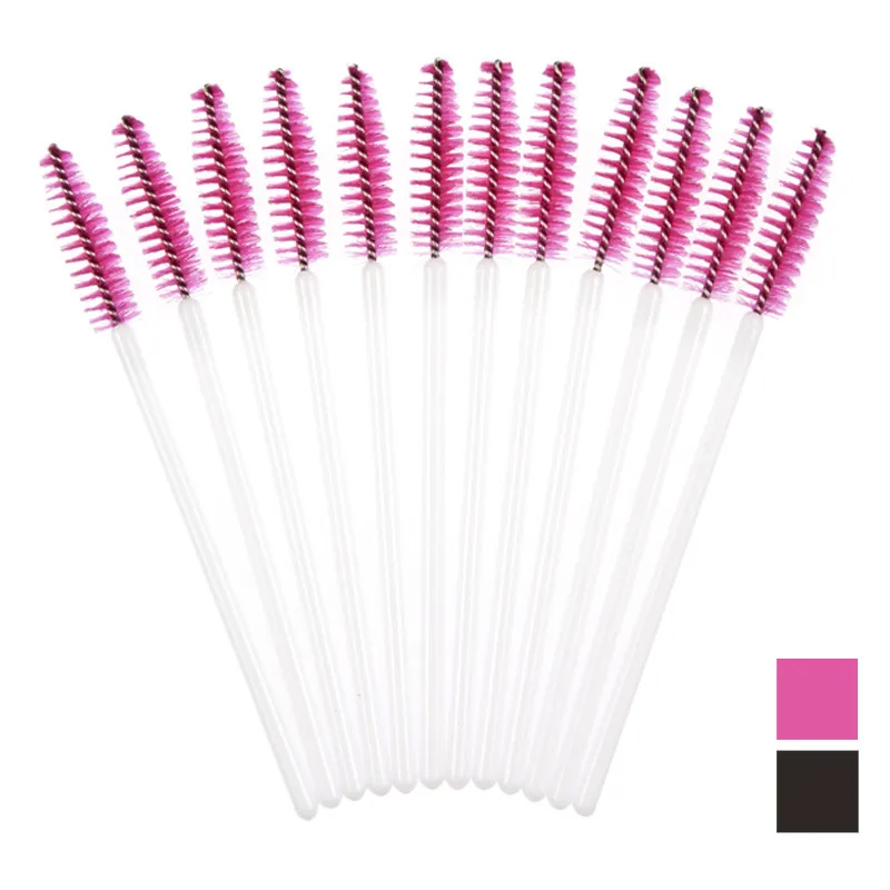 

50Pcs Eyelash Brushes Makeup Brushes Disposable Spoolers Eye Lashes Cosmetic Brush Makeup Tools Hot 12.4