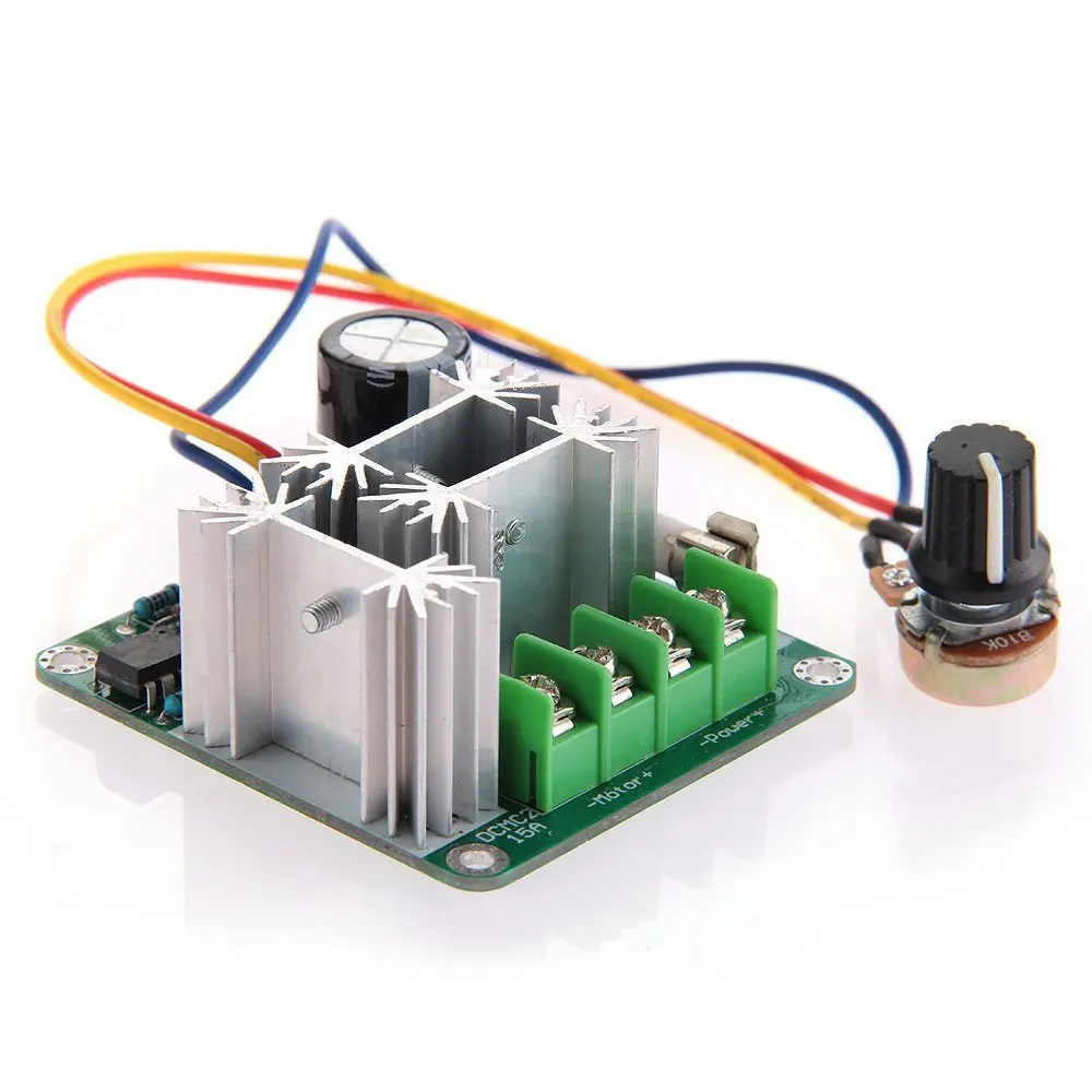 Контроллер скорости ШИМ регулятор DC6V 90V 15A 0 5V PLC контроллер|Драйвер двигателя| |