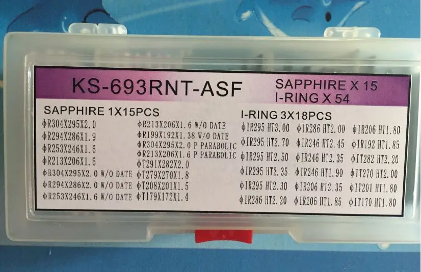 Бесплатная доставка, 15 шт. RLX и tud сапфирами с 54 шт. Кристалл Я Кольца для ремонта часов