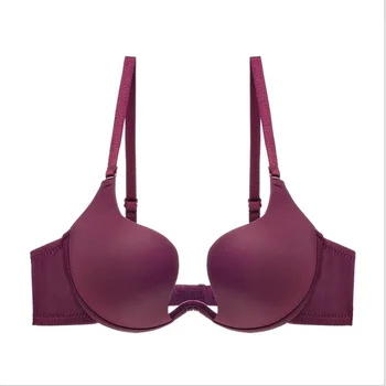 

Free Shipping Ladies U Style Half Cup Bras Sexy Beauty Back Bra Womens Variety Wearing Underwear