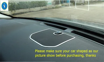 

Yimaautotrims Auto Accessory Center Console Speaker Audio Cover Frame Decoration Trim For Land Rover Discovery Sport 2015 - 2019