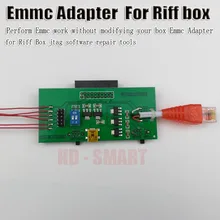 Выполнить работу eMMC без изменения коробки EMMC адаптер для Riff box jtag Инструменты для ремонта программного обеспечения