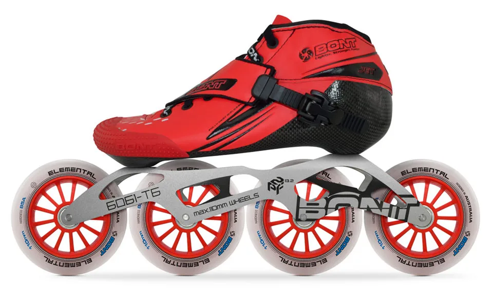 2PF 6061_Elemental 110mm_Jet Fluoro Red-Black