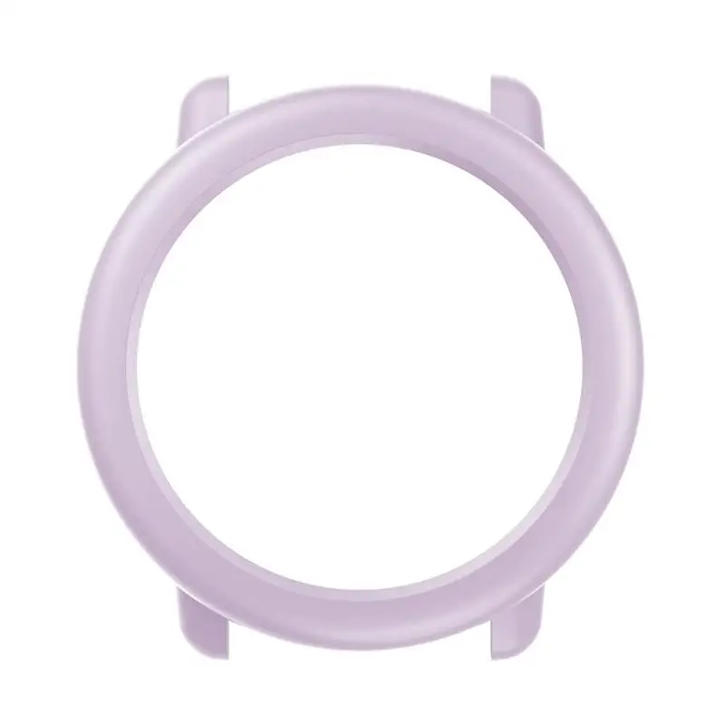 Тонкий чехол из поликарбоната защитная рамка для Amazfit Pace чехол цветной сменный протектор для часов для Xiaomi Huami Amazfit Pace - Цвет: Фиолетовый
