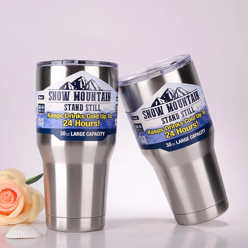 High Quality Double Wall 30OZ Stainless Steel Beer Mug Coffee Cup Keep